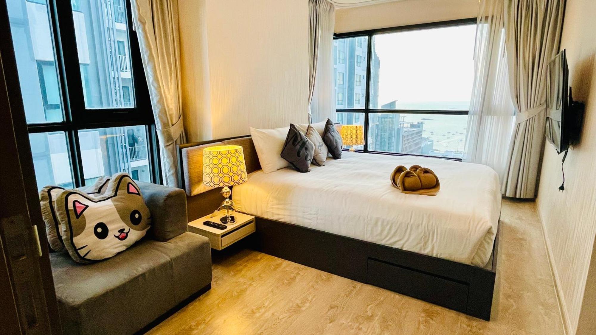 The Base Condo 2 Bed 2 Bath By Pupu Патая Екстериор снимка