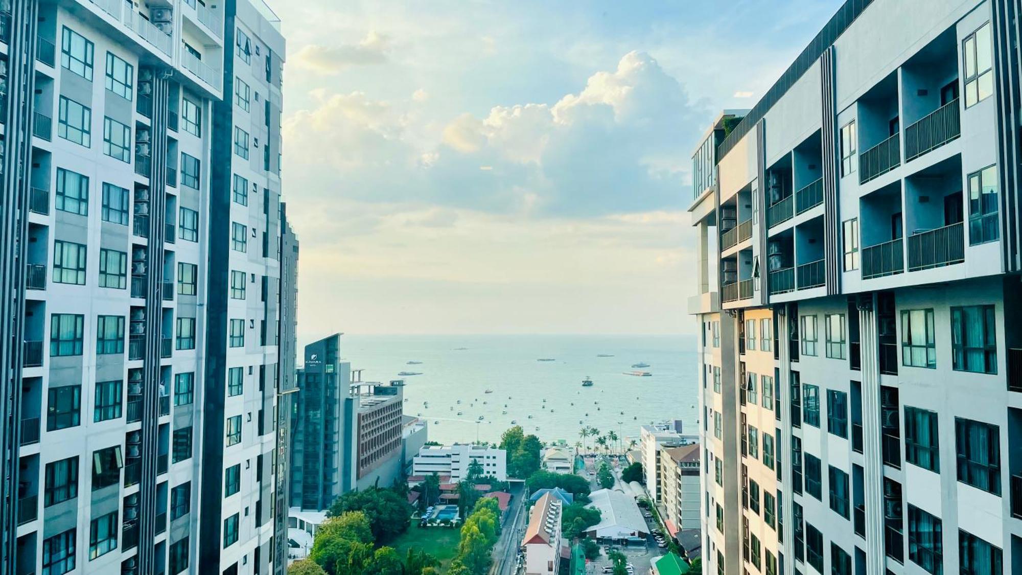 The Base Condo 2 Bed 2 Bath By Pupu Патая Екстериор снимка